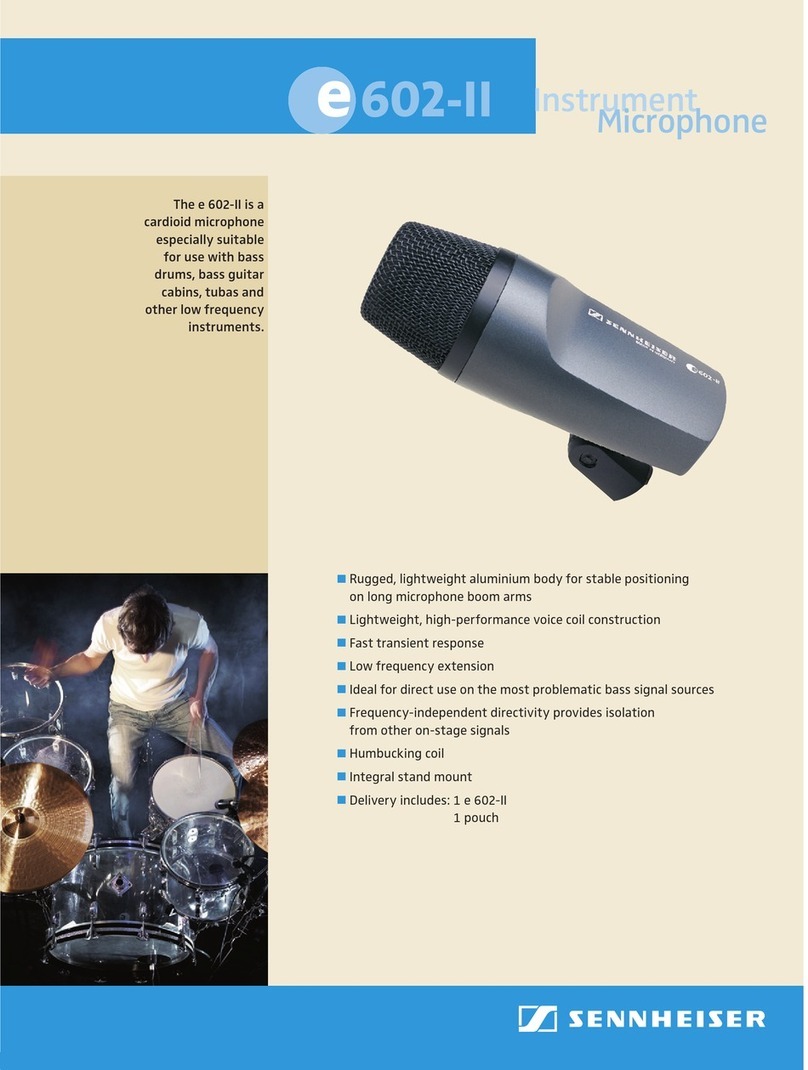 Sennheiser Evolution E 602-II datasheet