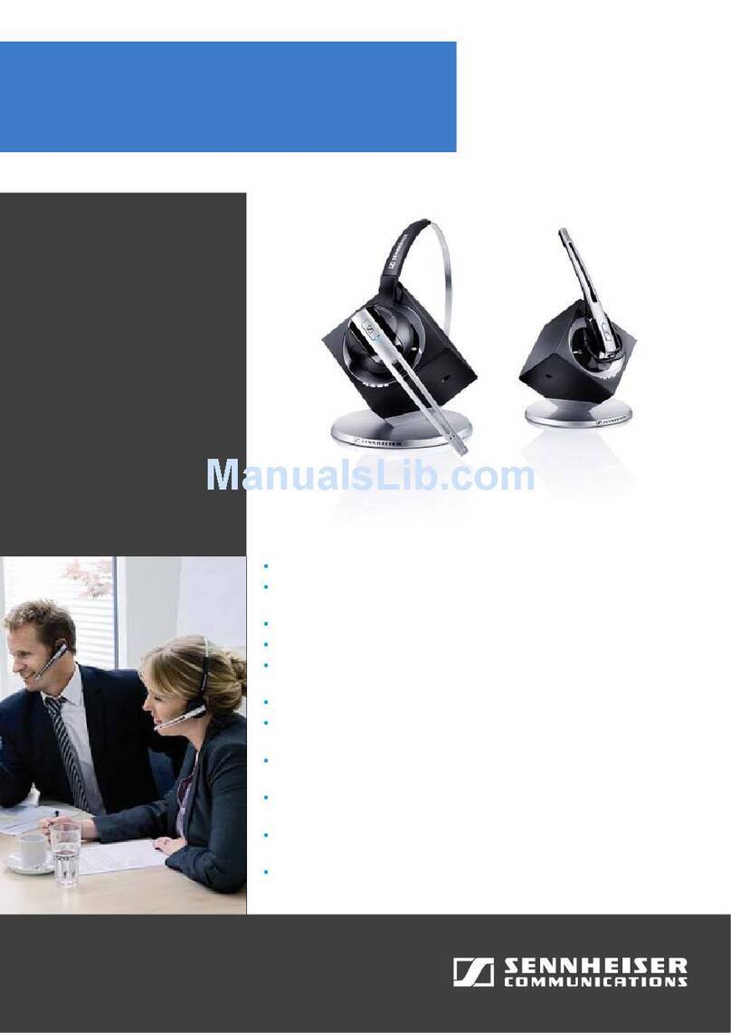 Sennheiser DW Office Phone Product sheet