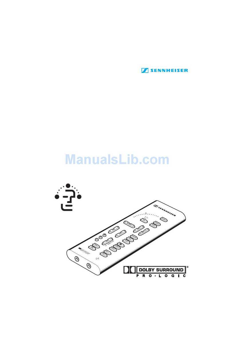 Sennheiser DSP PRO Instructions for use