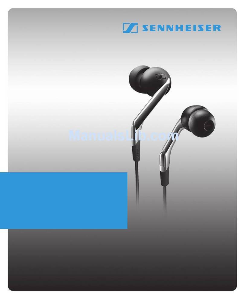 Sennheiser CX 980 - 08-09 User manual