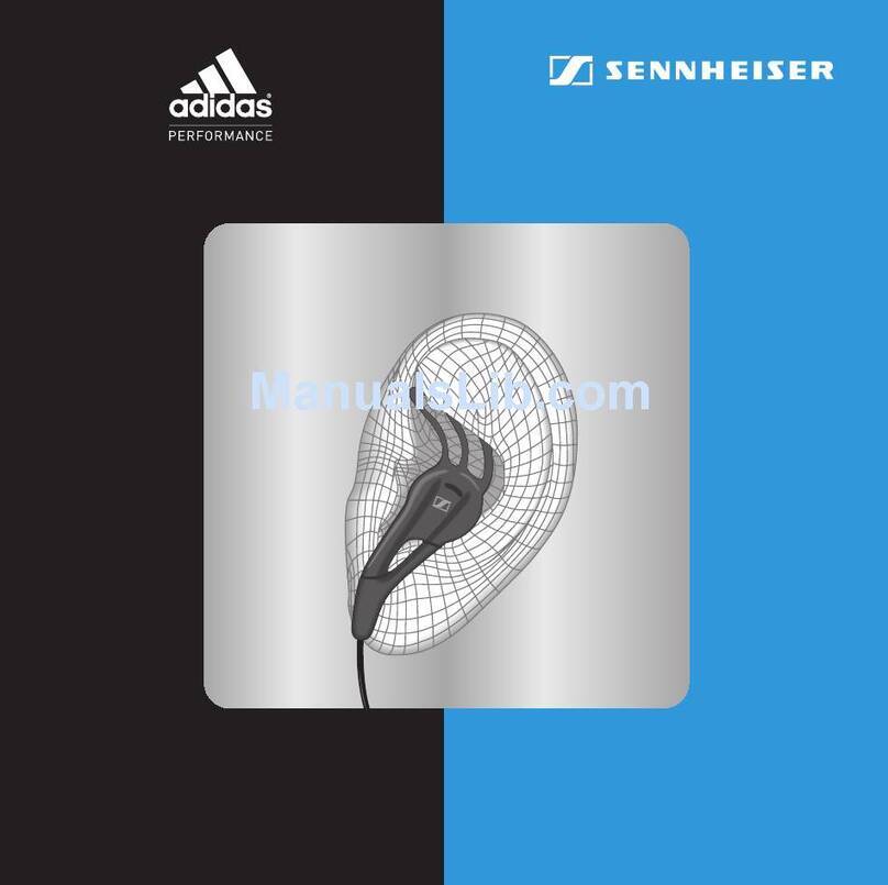 Sennheiser CX 680 SPORTS - 10-09 instruction manual
