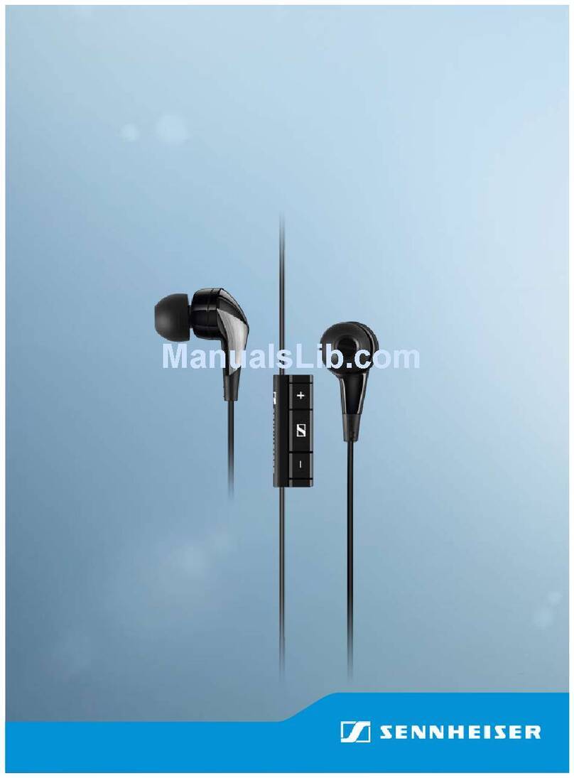 Sennheiser CX 880i datasheet