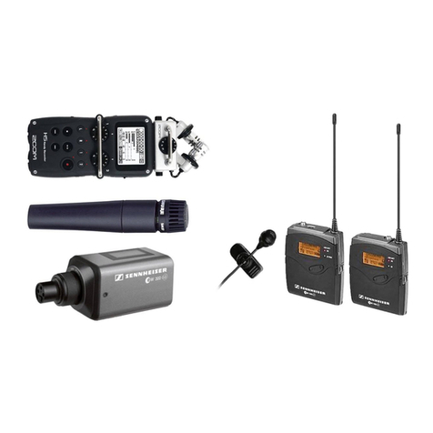 Sennheiser 100-P G3 User manual