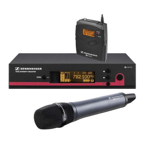 Sennheiser 100 - 01-09 User manual