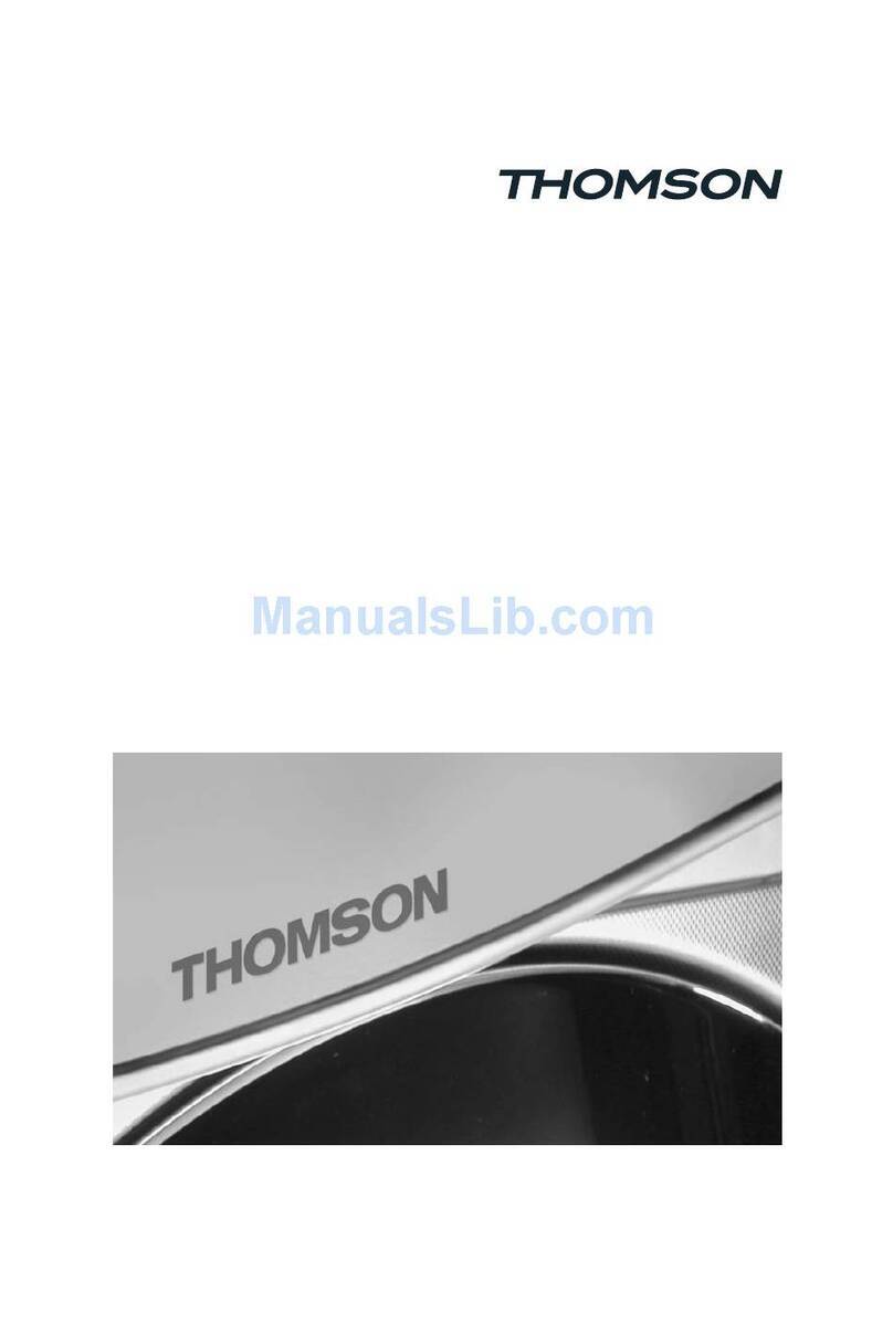 THOMSON WTT6413I User manual