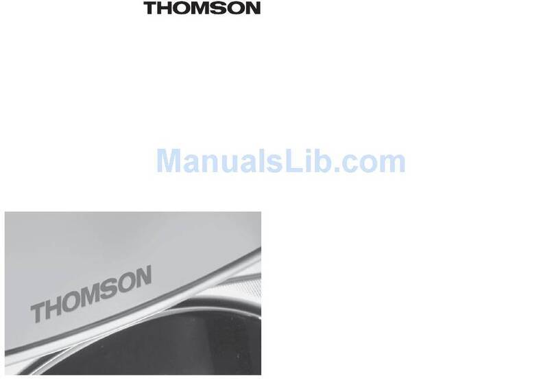 THOMSON WTT1480I User manual