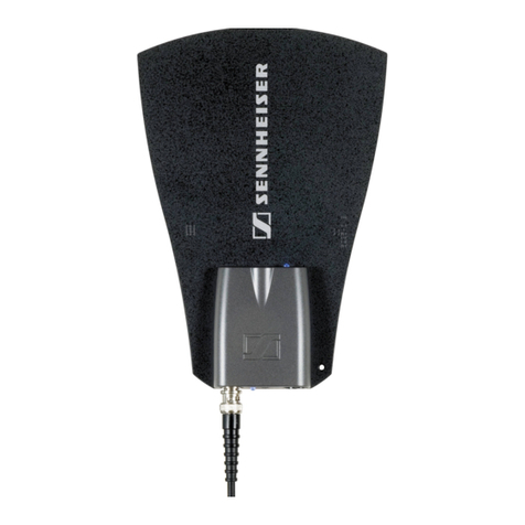 Sennheiser A 3700 User manual