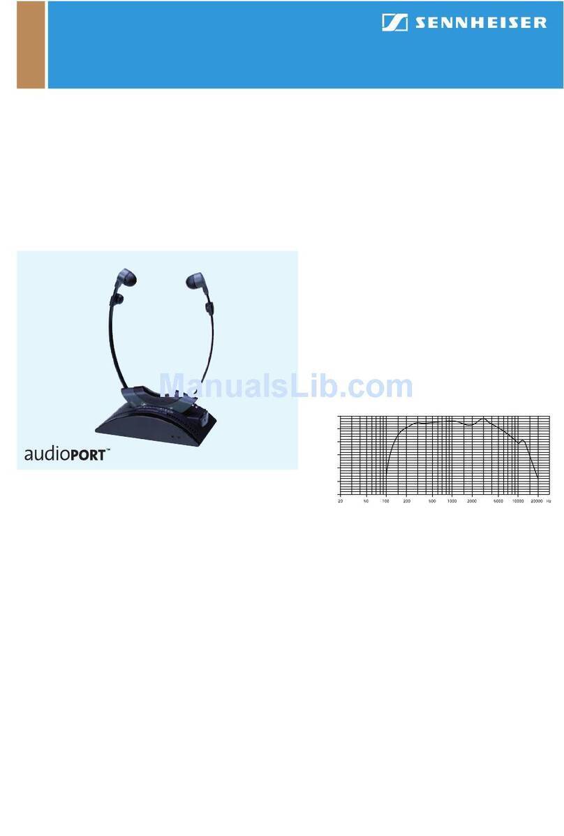 Sennheiser A 200 audioport Dimensions