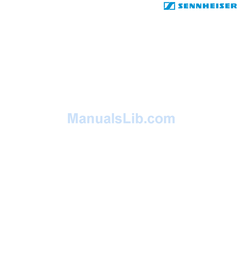 Sennheiser L 2015 manual