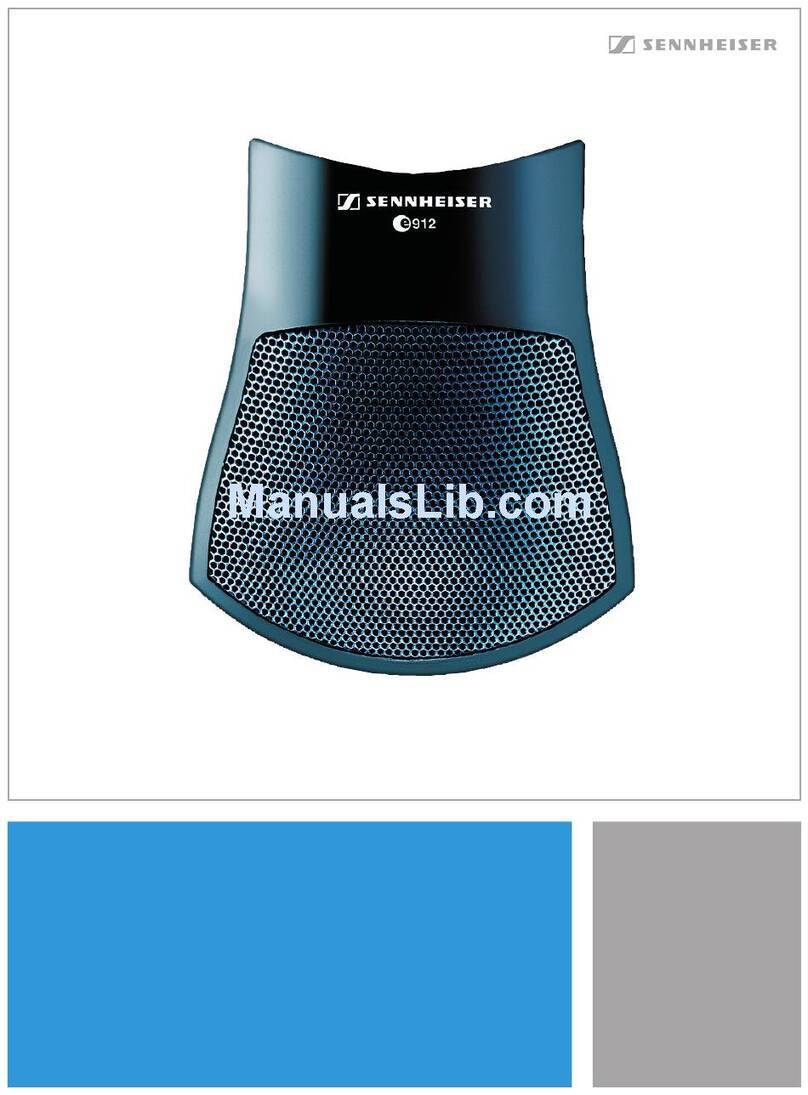 Sennheiser E 912 Specifications