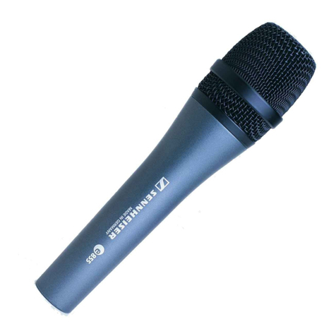 Sennheiser e 855 Technical data