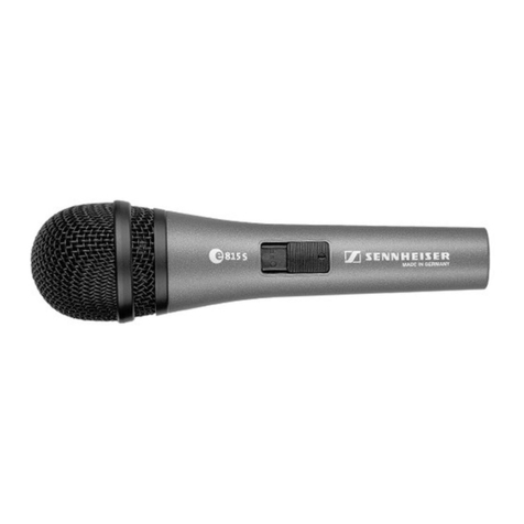 Sennheiser Evolution E 815 S datasheet