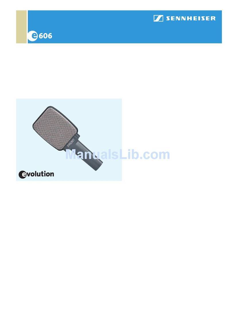 Sennheiser Evolution E 606 datasheet