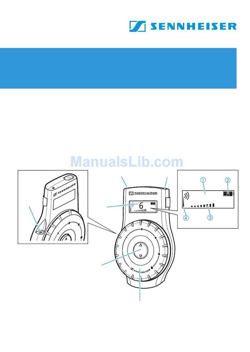 Sennheiser EK 2020-D User manual