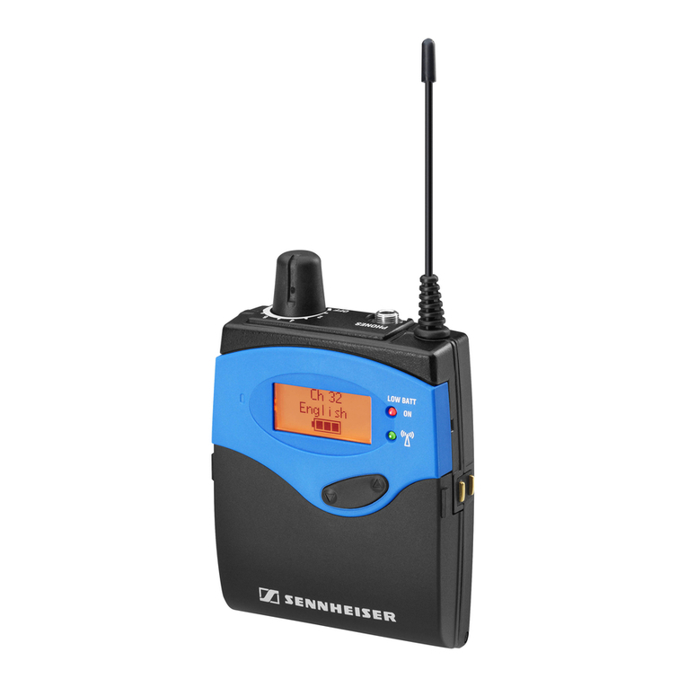 Sennheiser EK 1039 - instruction manual