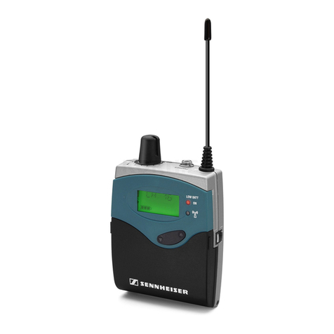 Sennheiser EK 1038 User manual
