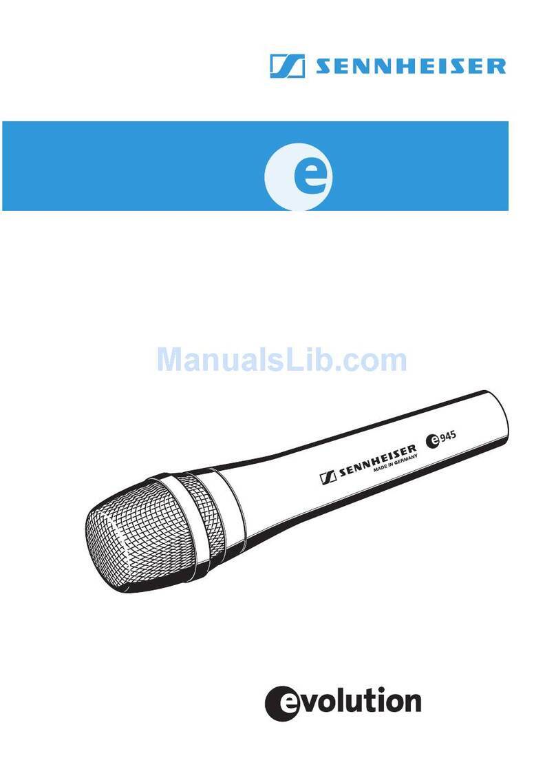 Sennheiser evolution E945 Instructions for use