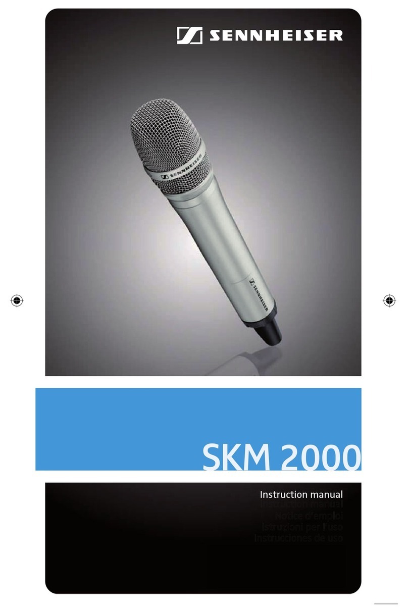Sennheiser SKM 2000 - 01-09 instruction manual