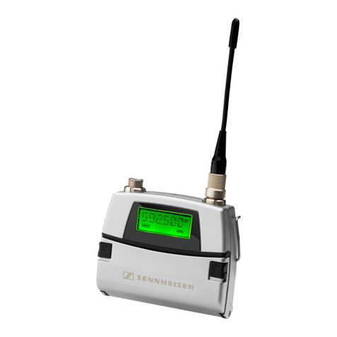 Sennheiser SK 5212-II -  2 instruction manual