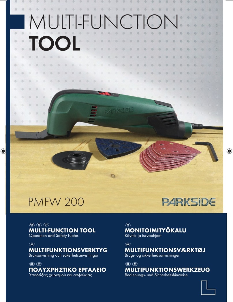Parkside KH 3027 MULTI-FUNCTION TOOL User manual