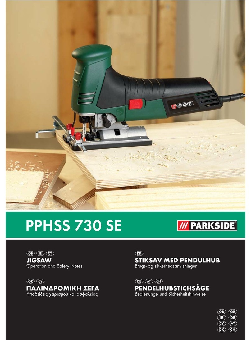 Parkside KH 3021 JIGSAW manual