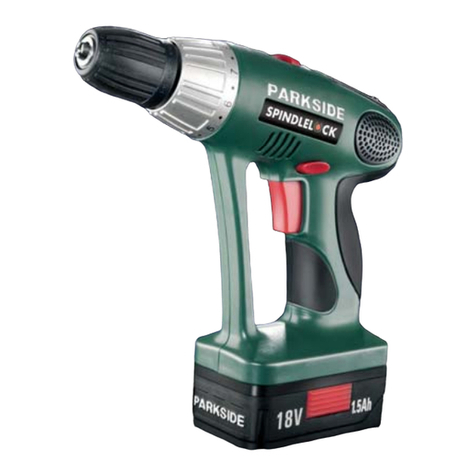 Parkside KH 3101 2 SPEED RECHARGEABLE ELECTRIC DRILL... User manual