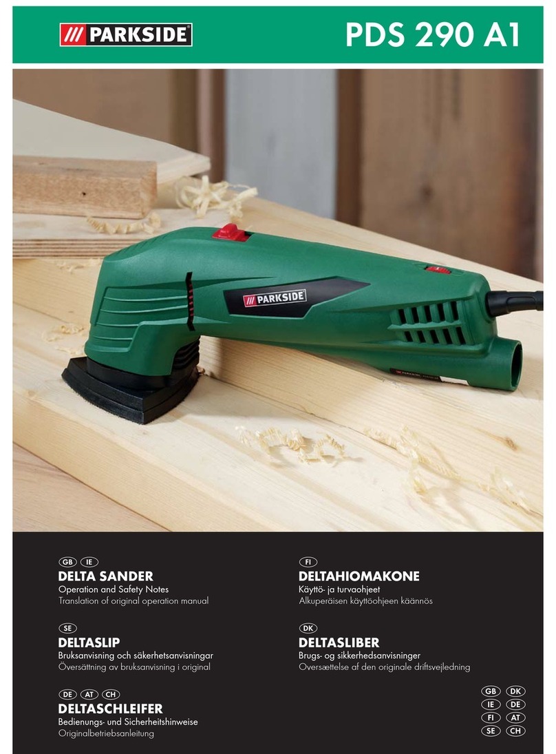 Parkside PDS 290 A1 User manual