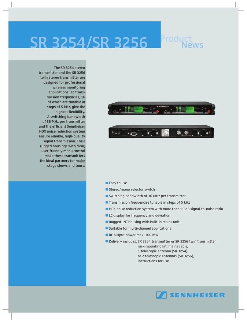 Sennheiser SR 3254 - brochure