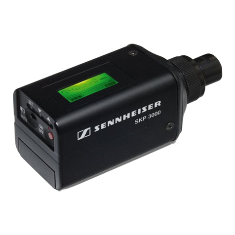 Sennheiser SKP 3000 - Instructions for use