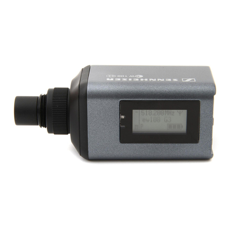Sennheiser SKP 100 G3 instruction manual