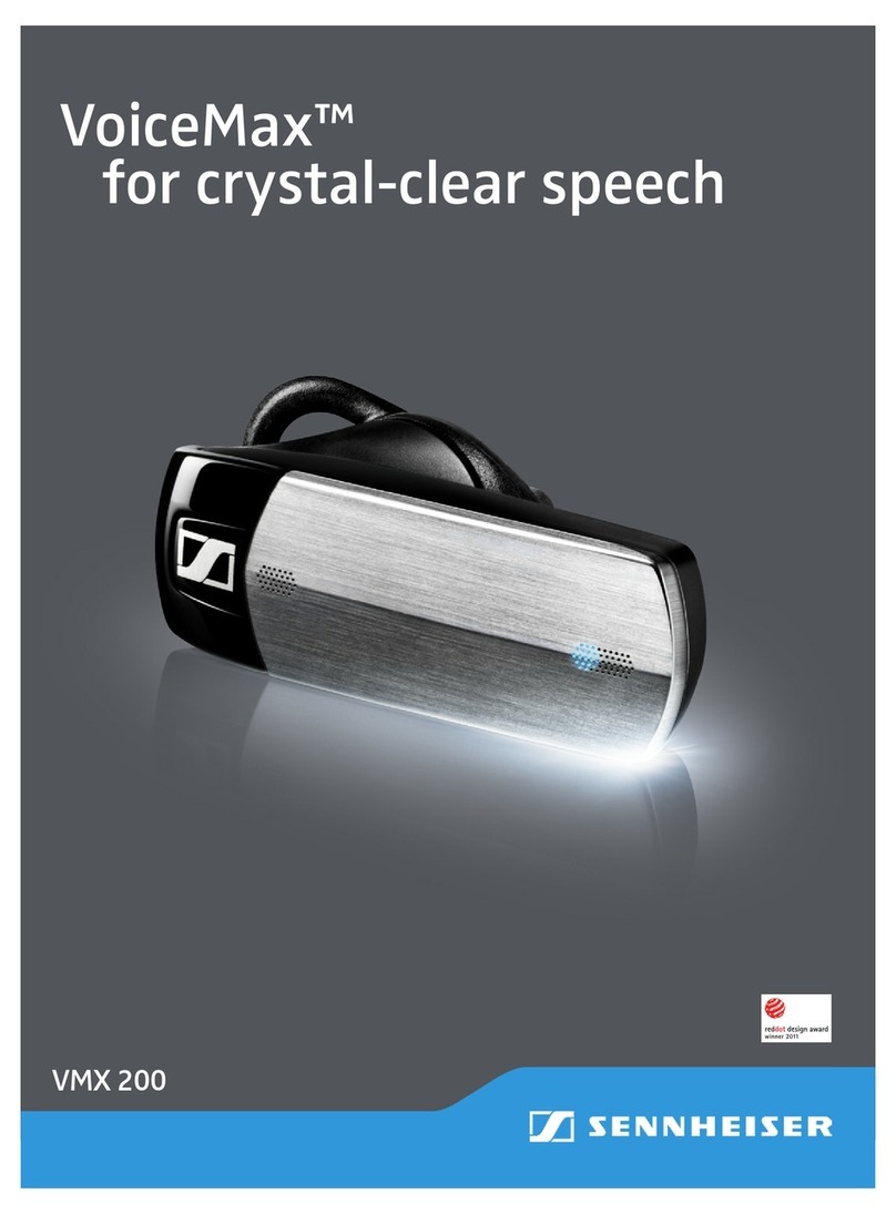 Sennheiser VMX 200 - User manual