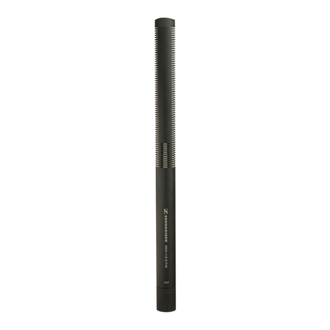 Sennheiser MKH 418 S P48 U instruction manual