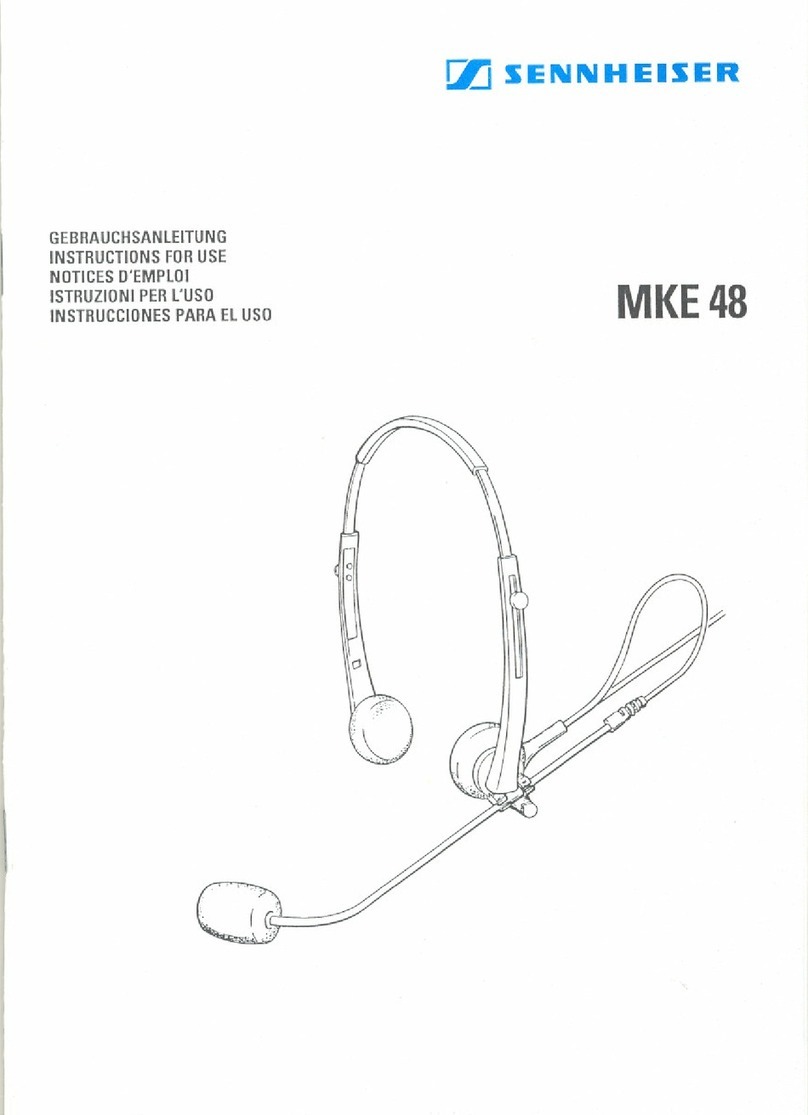 Sennheiser MKE 48 manual