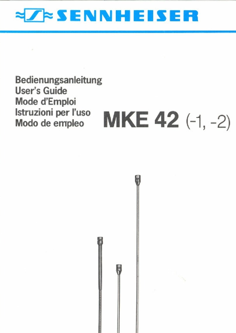 Sennheiser MKE 42-1 manual