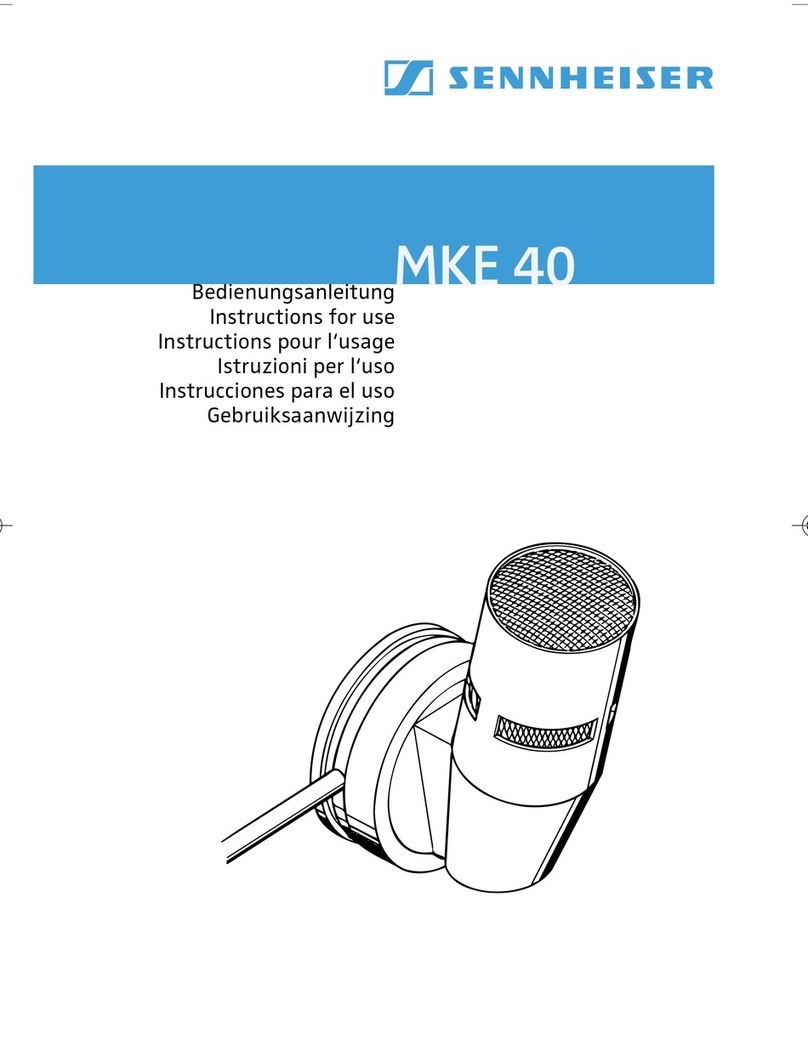 Sennheiser MKE 40 manual
