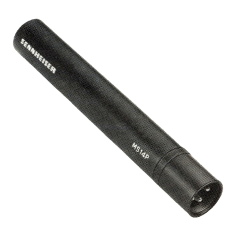 Sennheiser MS 14 User manual