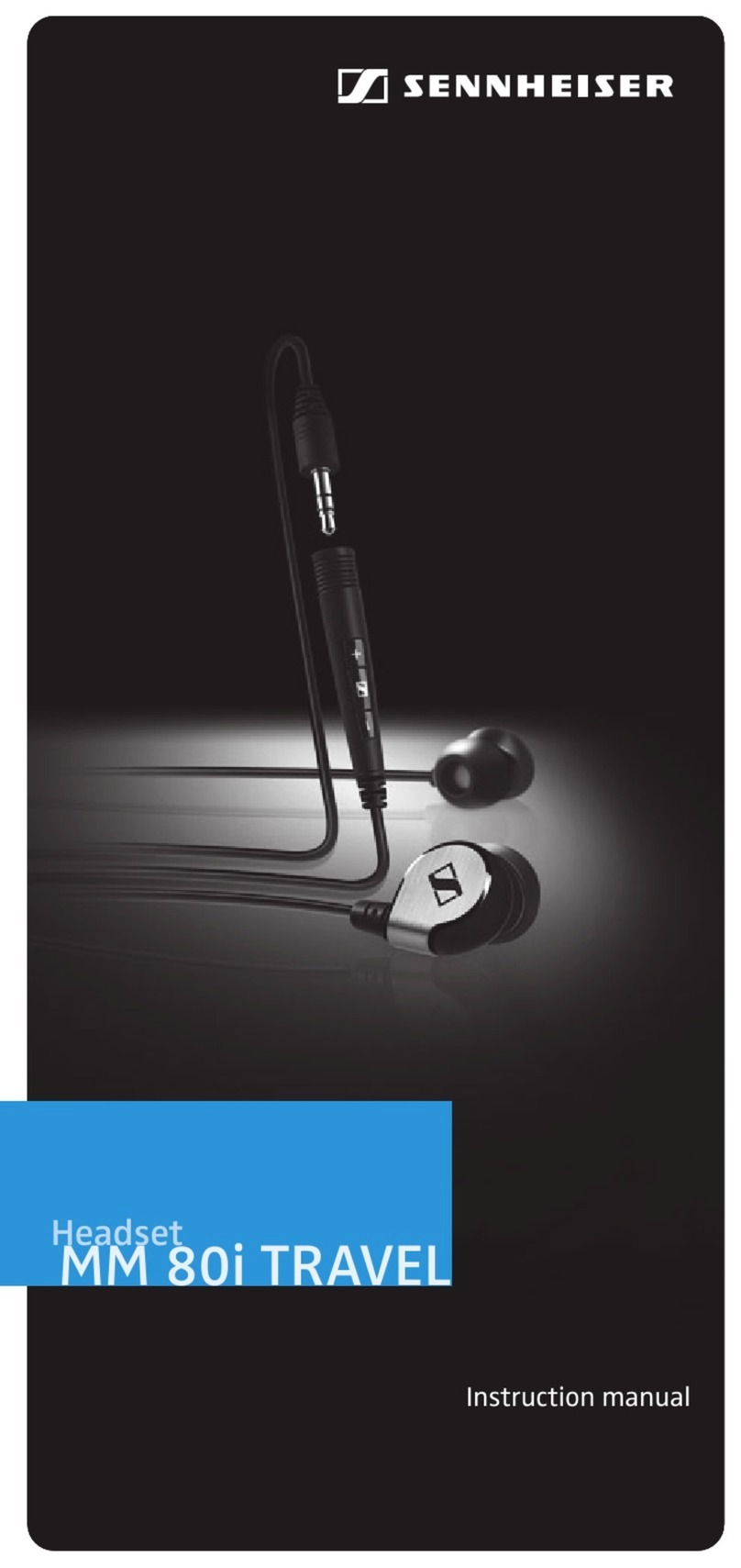 Sennheiser MM 80i TRAVEL User manual