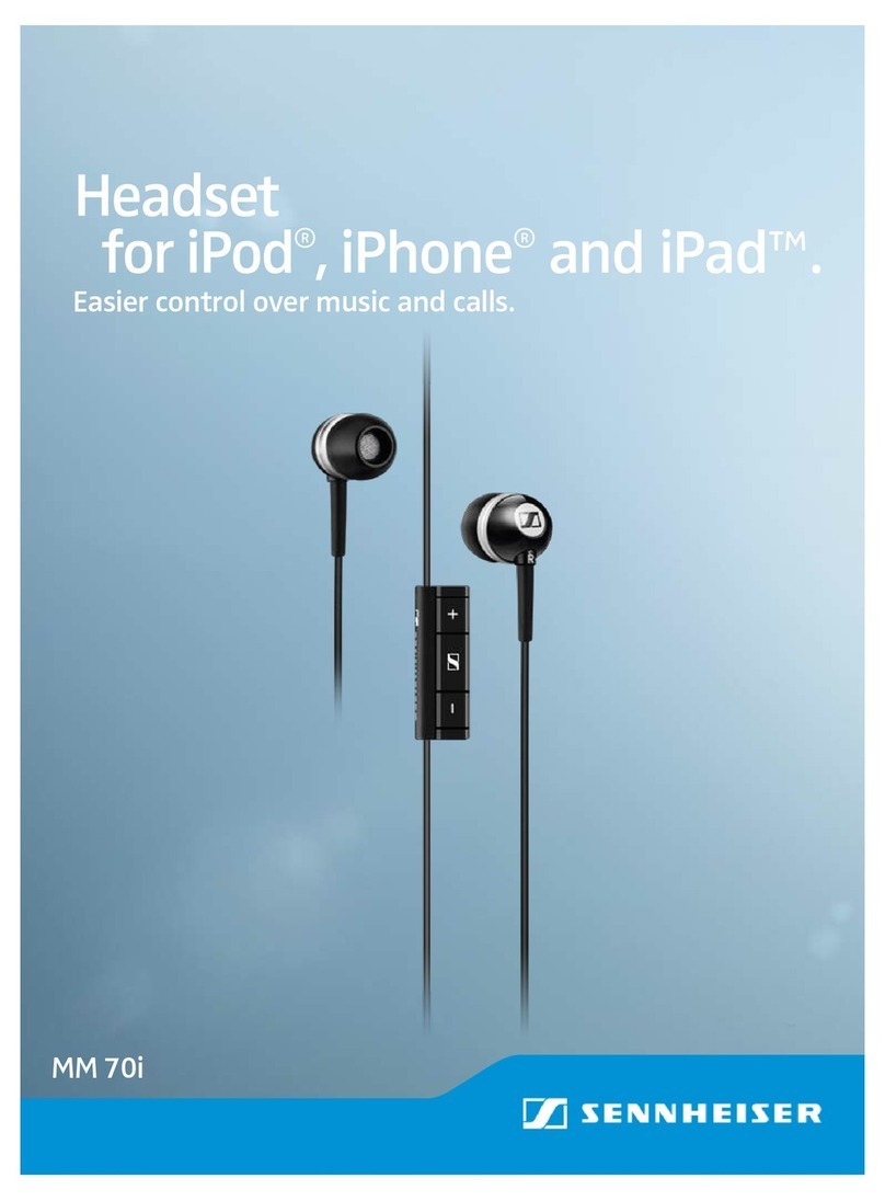 Sennheiser MM 70I - datasheet