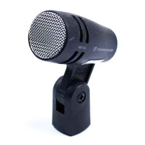 Sennheiser MD 504 Instructions for use