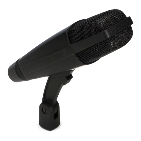 Sennheiser MD 421 manual