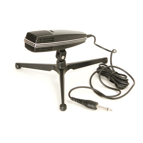 Sennheiser MD 412 manual