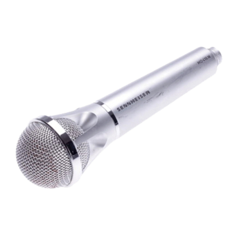 Sennheiser MD 416 manual