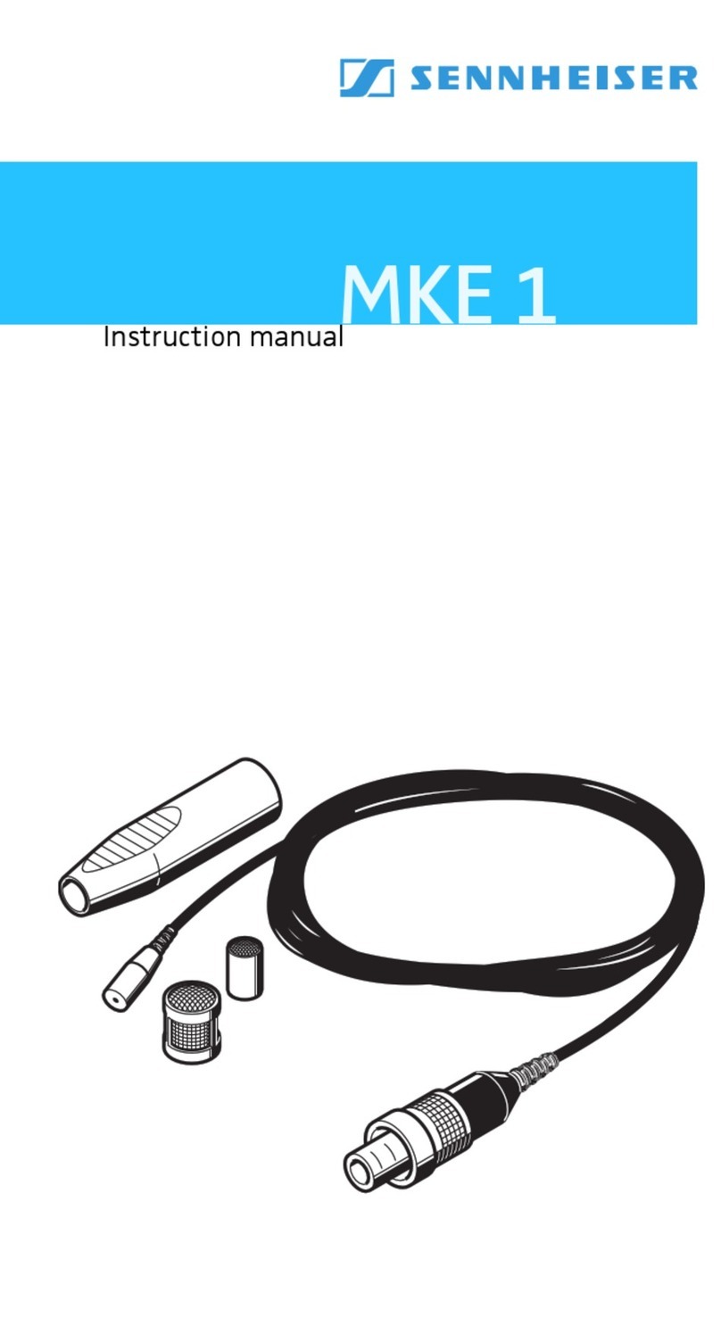 Sennheiser MKE 1 instruction manual