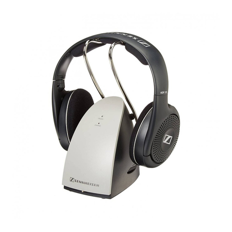 Sennheiser RS 120 User manual