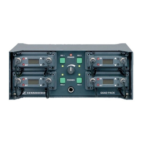 Sennheiser Quadpack QP 3041 User manual
