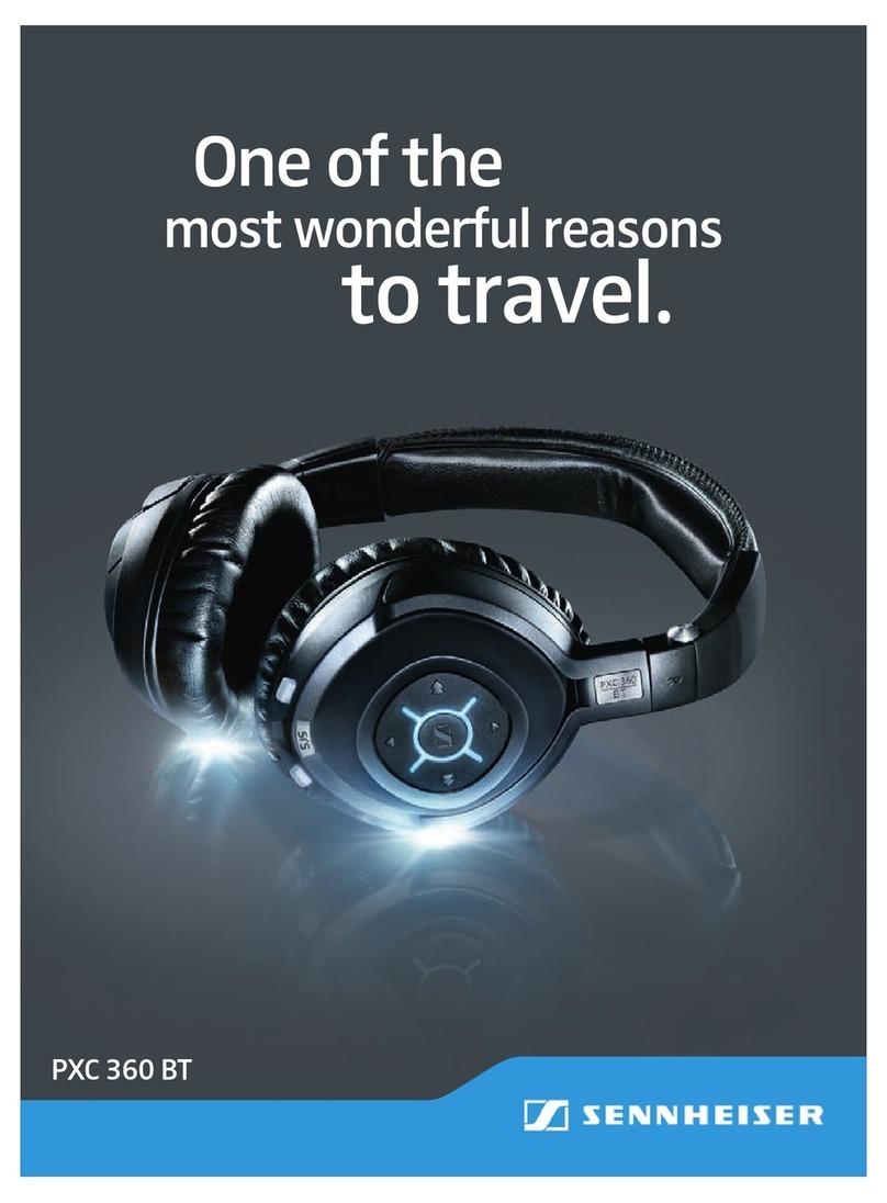 Sennheiser PXC 360 BT brochure