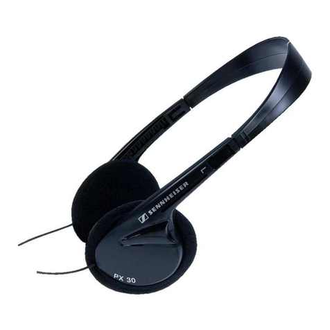 Sennheiser PX 30 datasheet