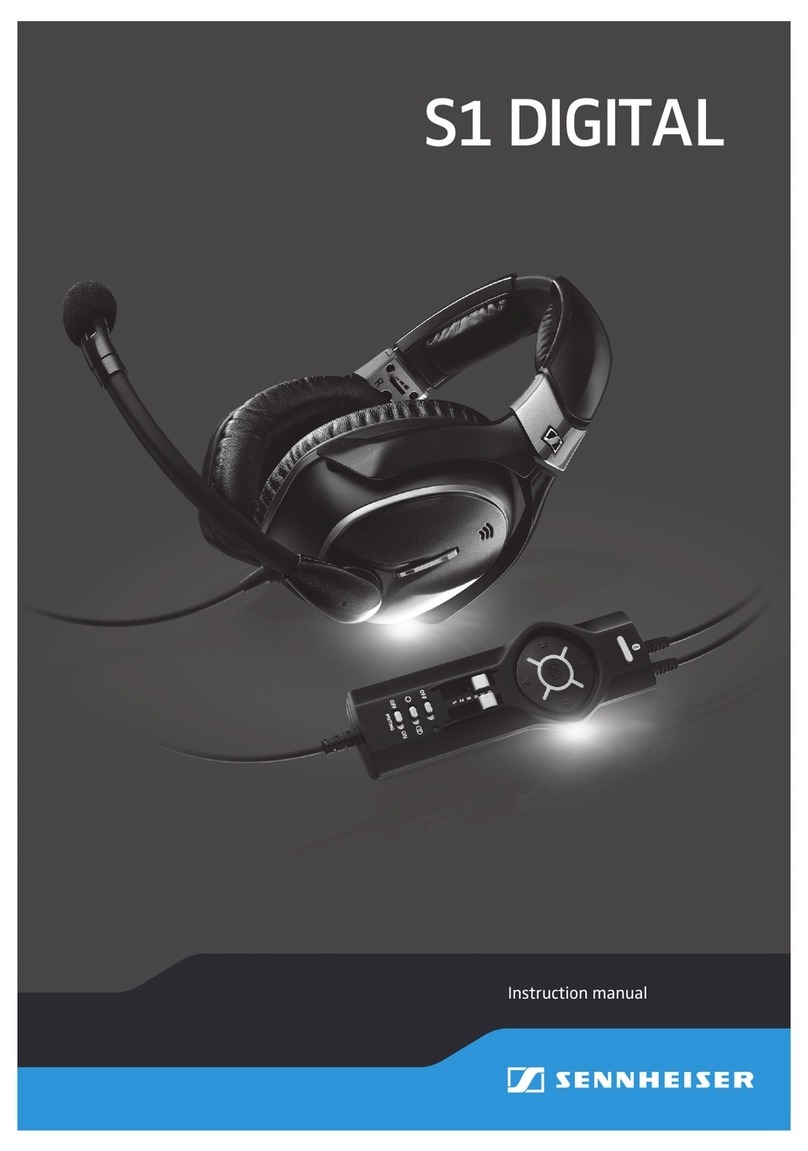 Sennheiser S1 NOISEGARD instruction manual
