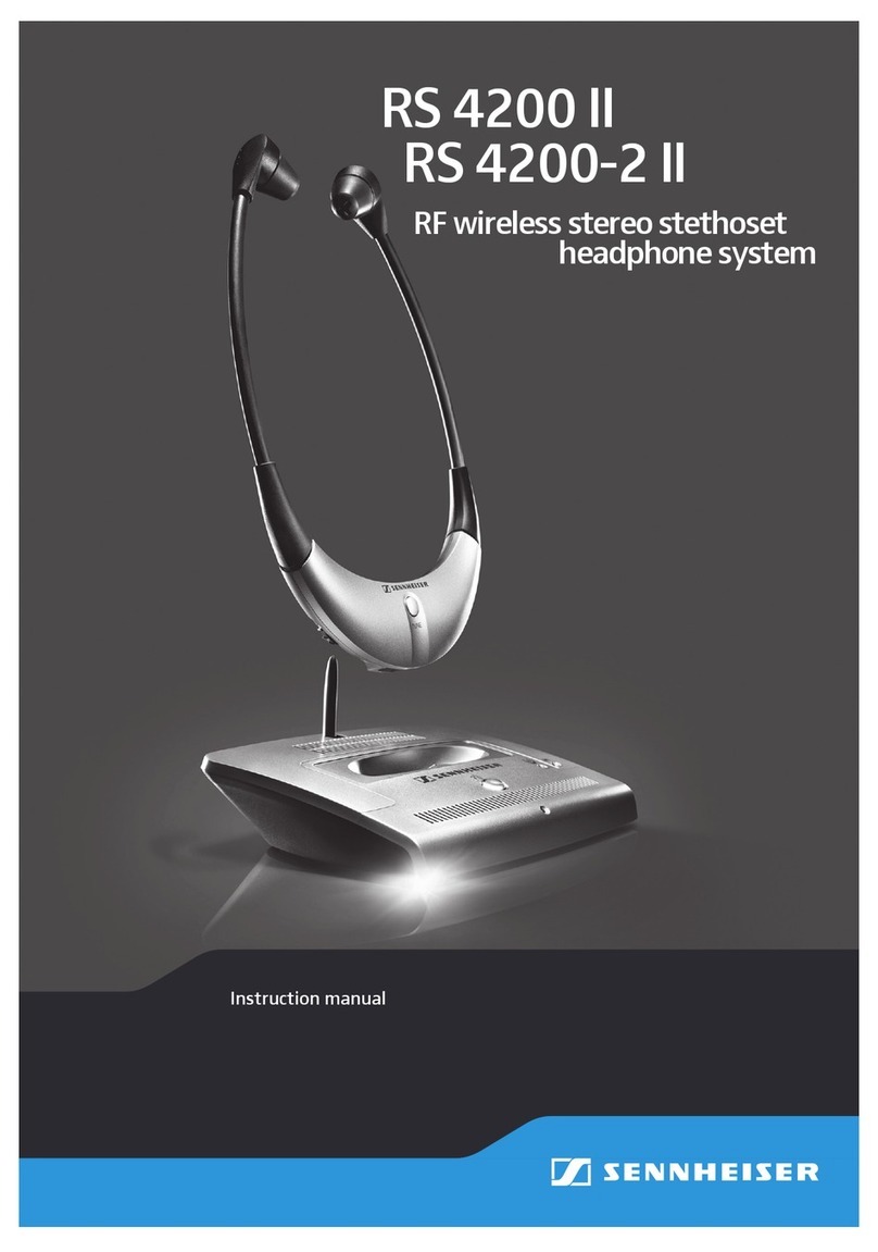 Sennheiser RS 4200-2 II User manual