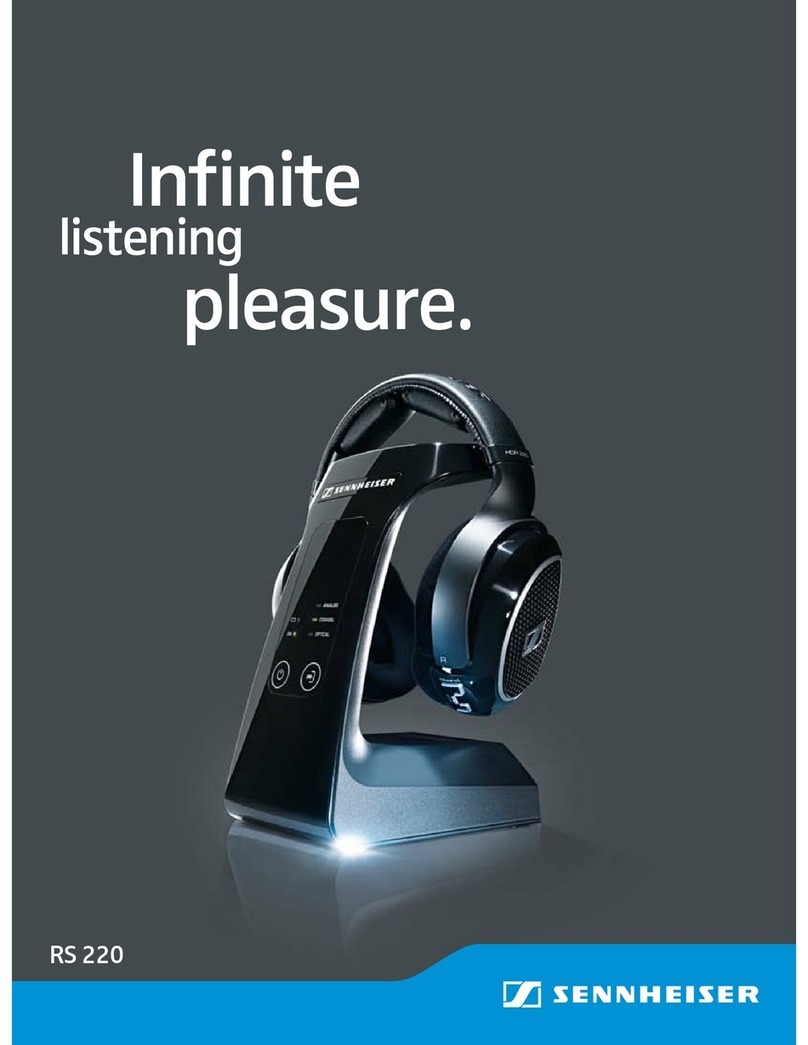 Sennheiser RS 220 - datasheet
